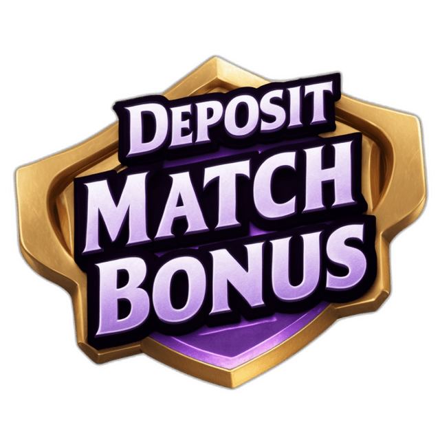 100% Deposit Match Bonus